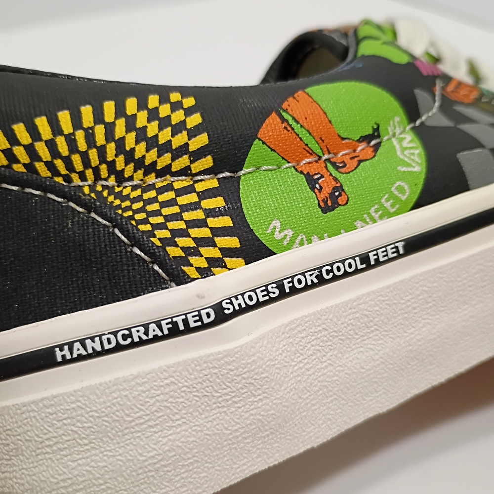 Vans Era Sf V66 Black Multi Unisex Skater Sneakers - Picture 10 of 15